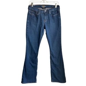 Lucky Brand Y2K 6-28 Sweet'n Low Low-Rise Flare Denim Jeans Boho Western